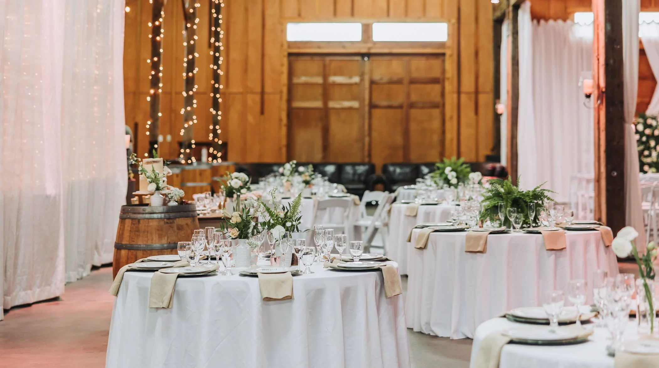  Reception setup at Crossroads in Snohomish, WA 