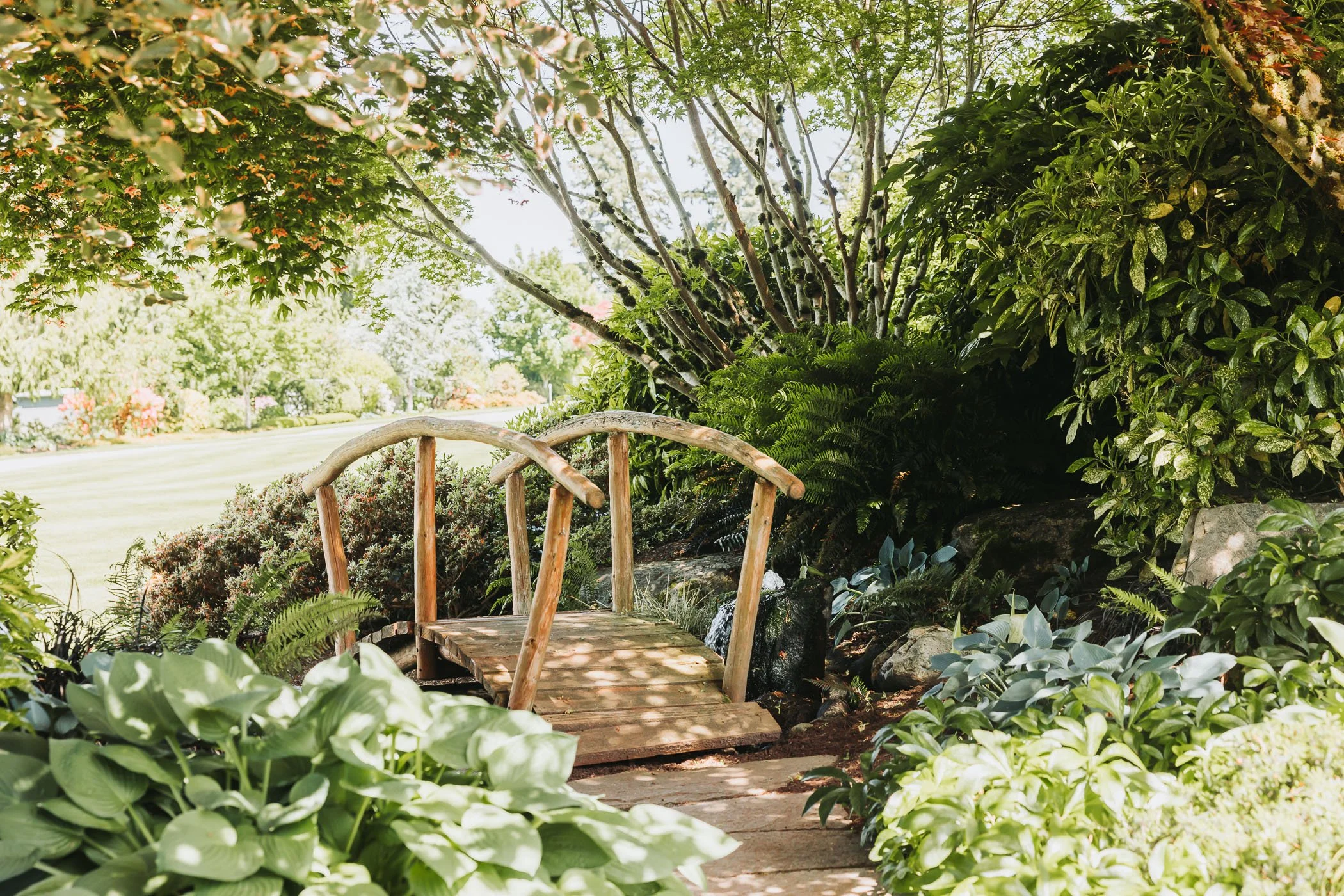  Charming Bridge at Olympic View Estates, perfect for first looks. 